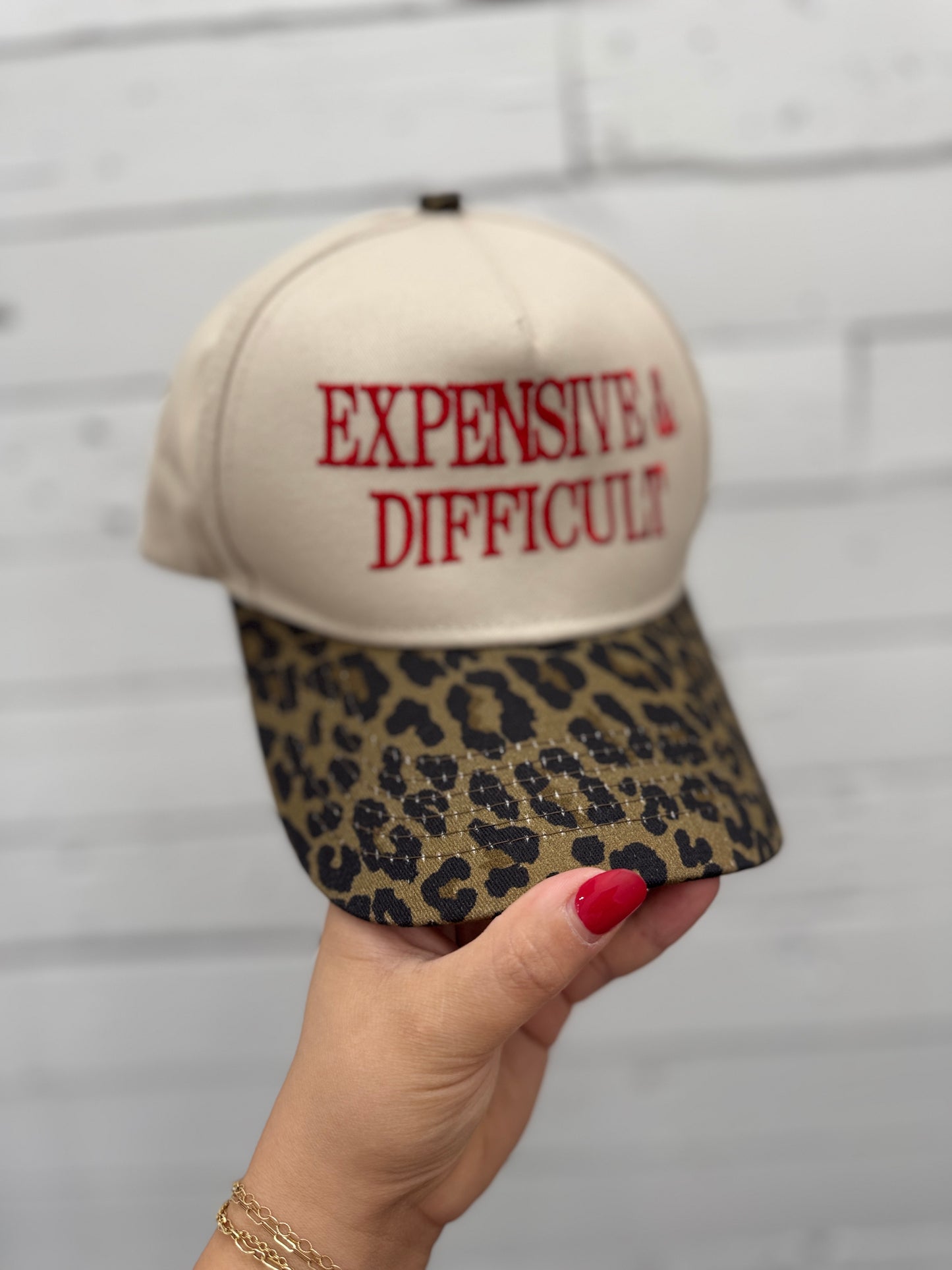 Expensive & Difficult Leopard Hat
