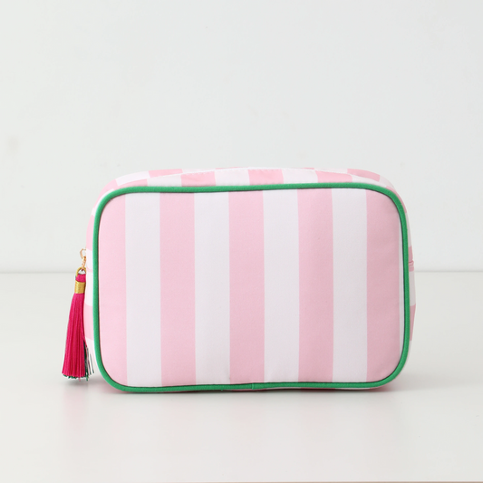 Hazel Stripe Toiletry Pouch