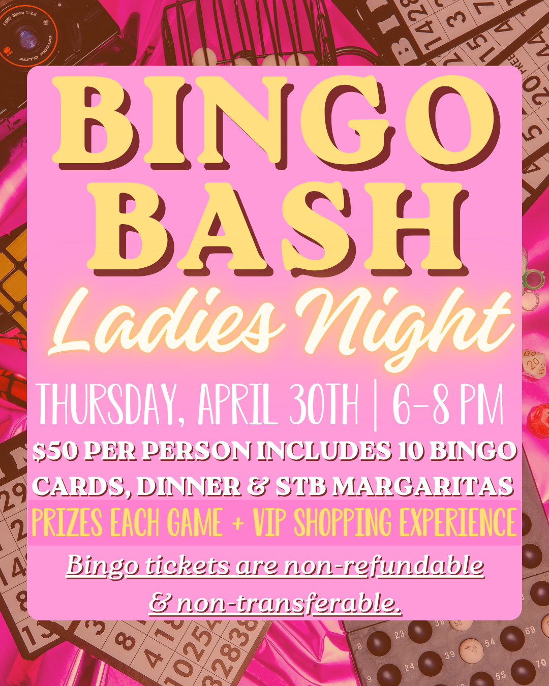 Ladies Night Bingo Bash Ticket