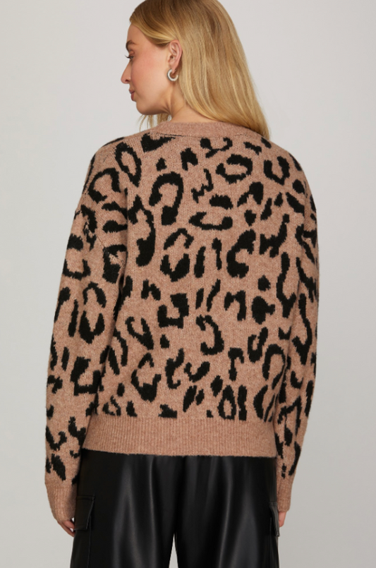 Emerson Leopard Sweater