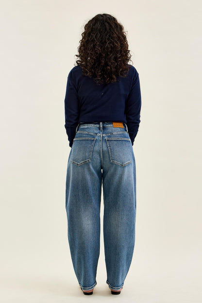 Petite High Waist Rigid Magic Barrel Jeans