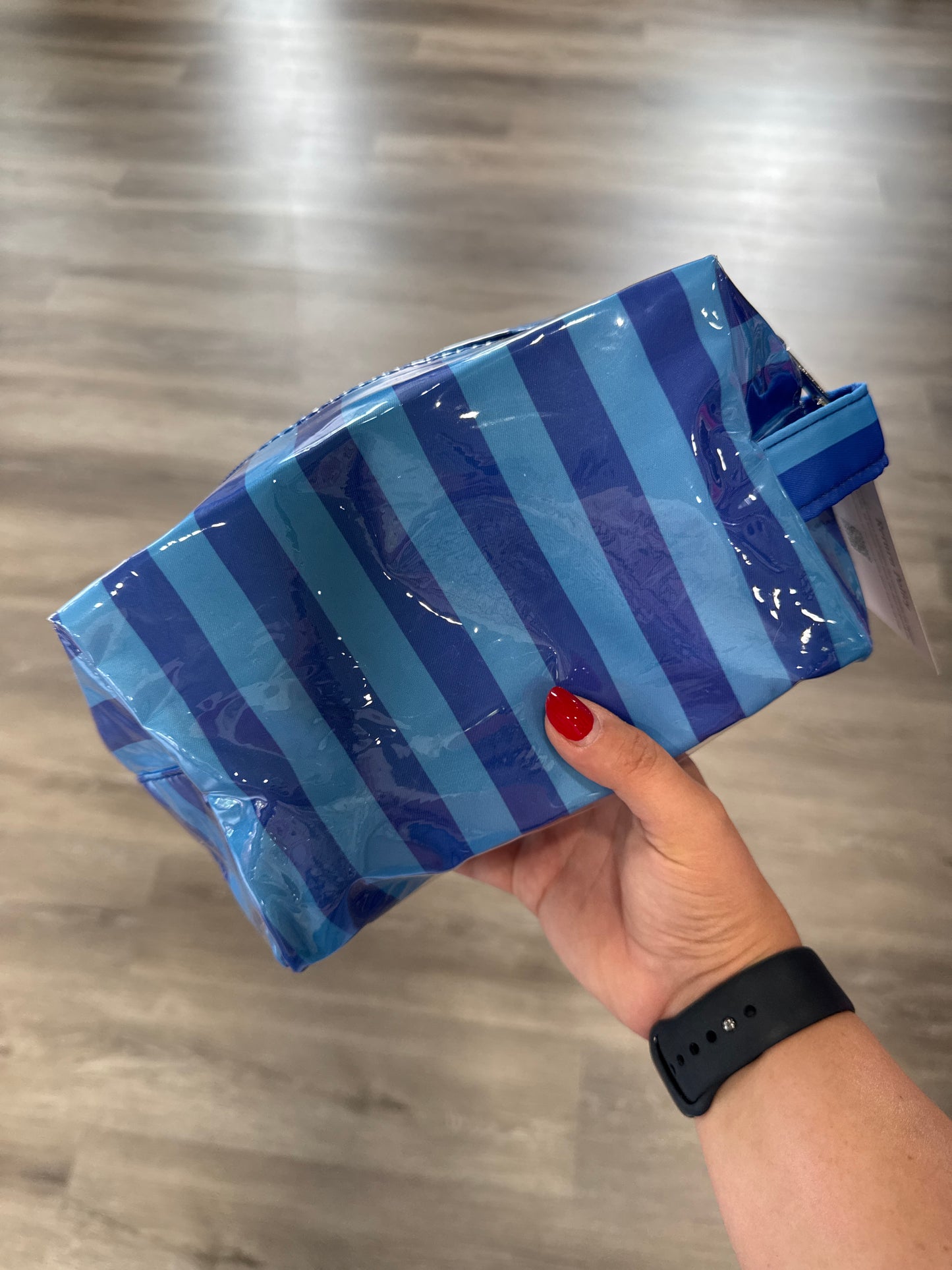 Getaway Stripe Cosmetic Bag
