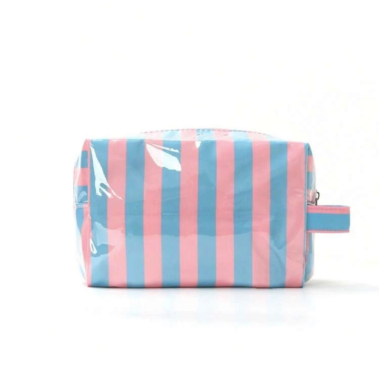 Stripe Cosmetic Bag- Small