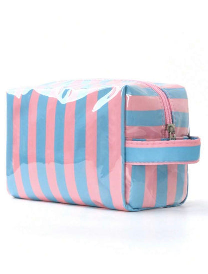 Getaway Stripe Cosmetic Bag