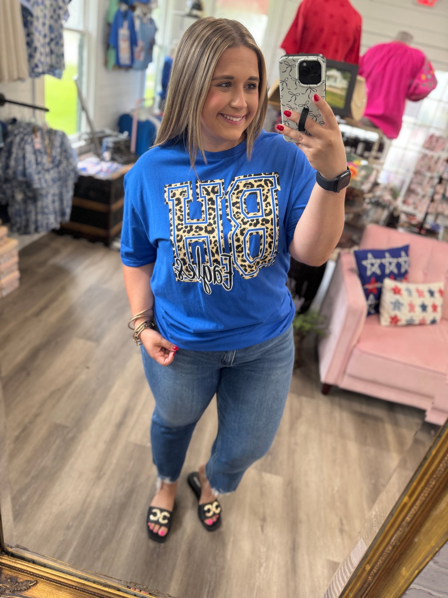 Leopard BH Eagles Tee