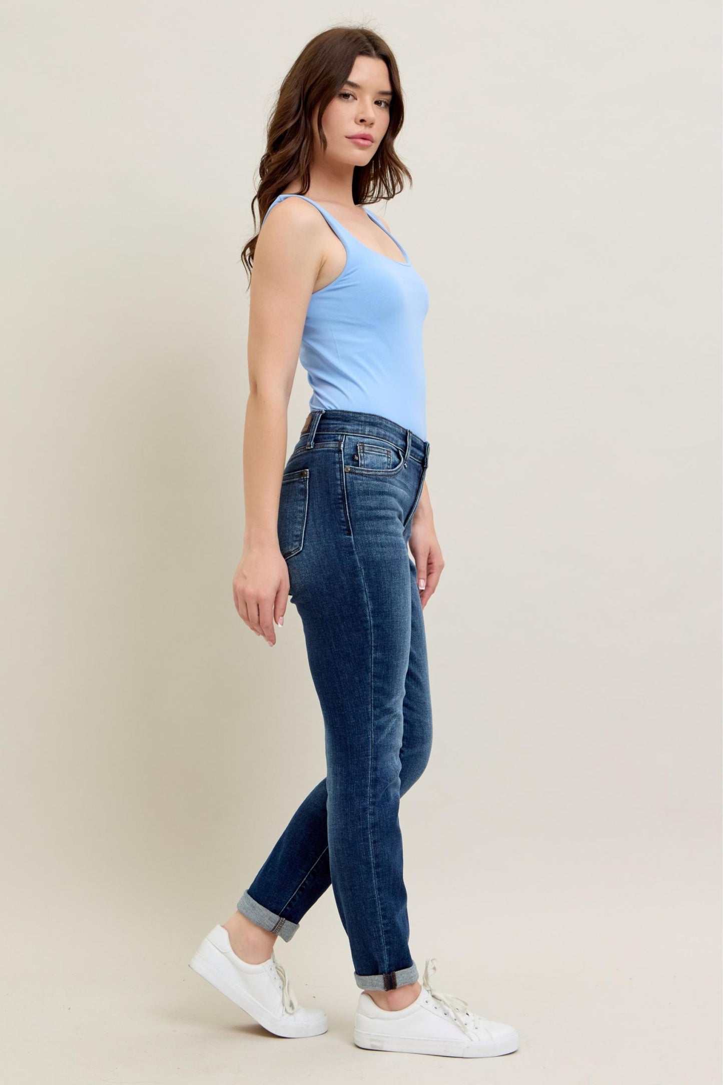 Tiffanie CORE Cuffed Slim Fit Jeans
