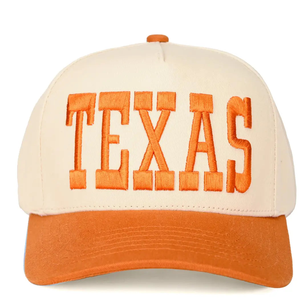 Burnt Orange Texas Trucker Hat