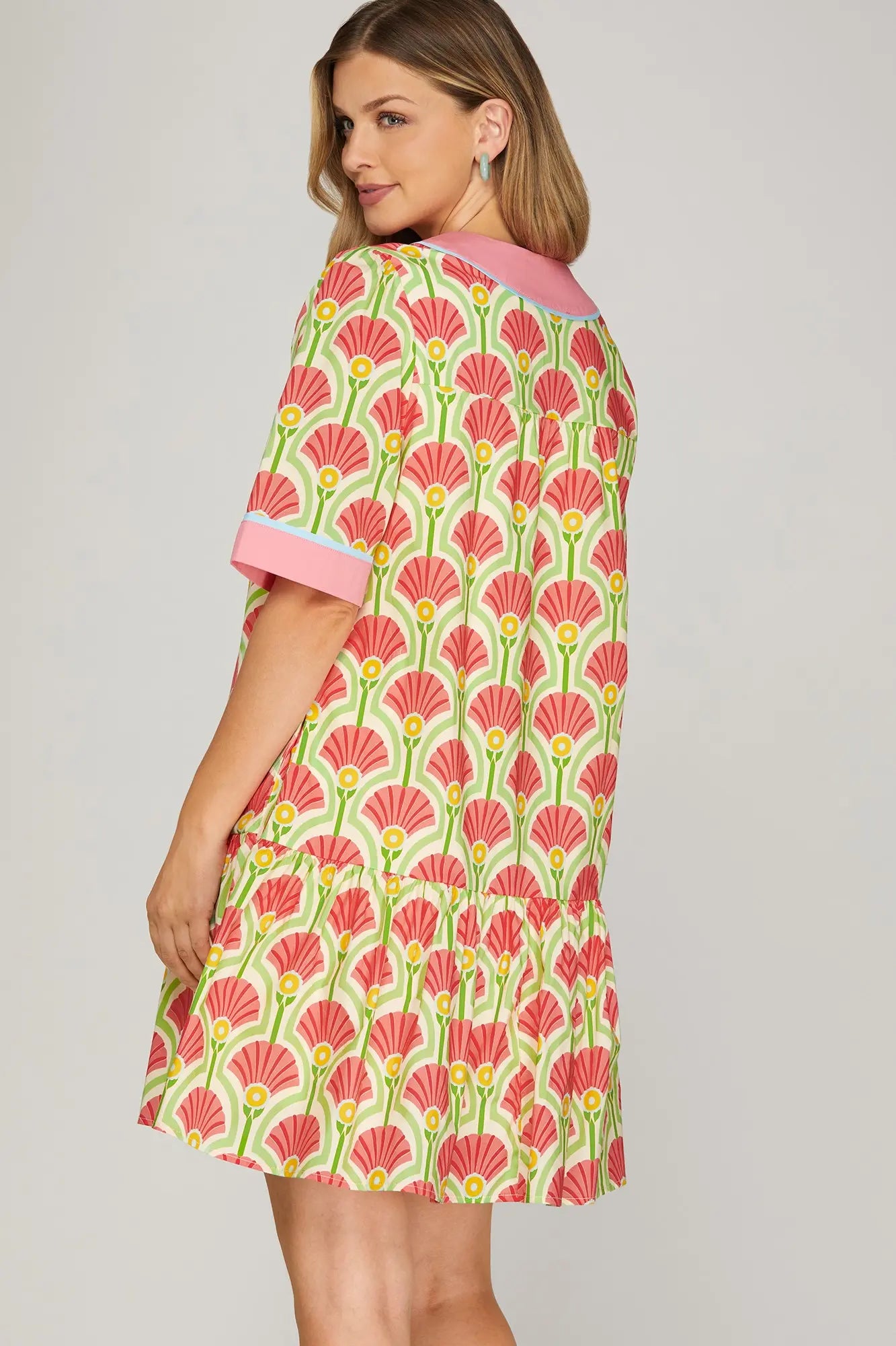 Ashley Floral Print Dress