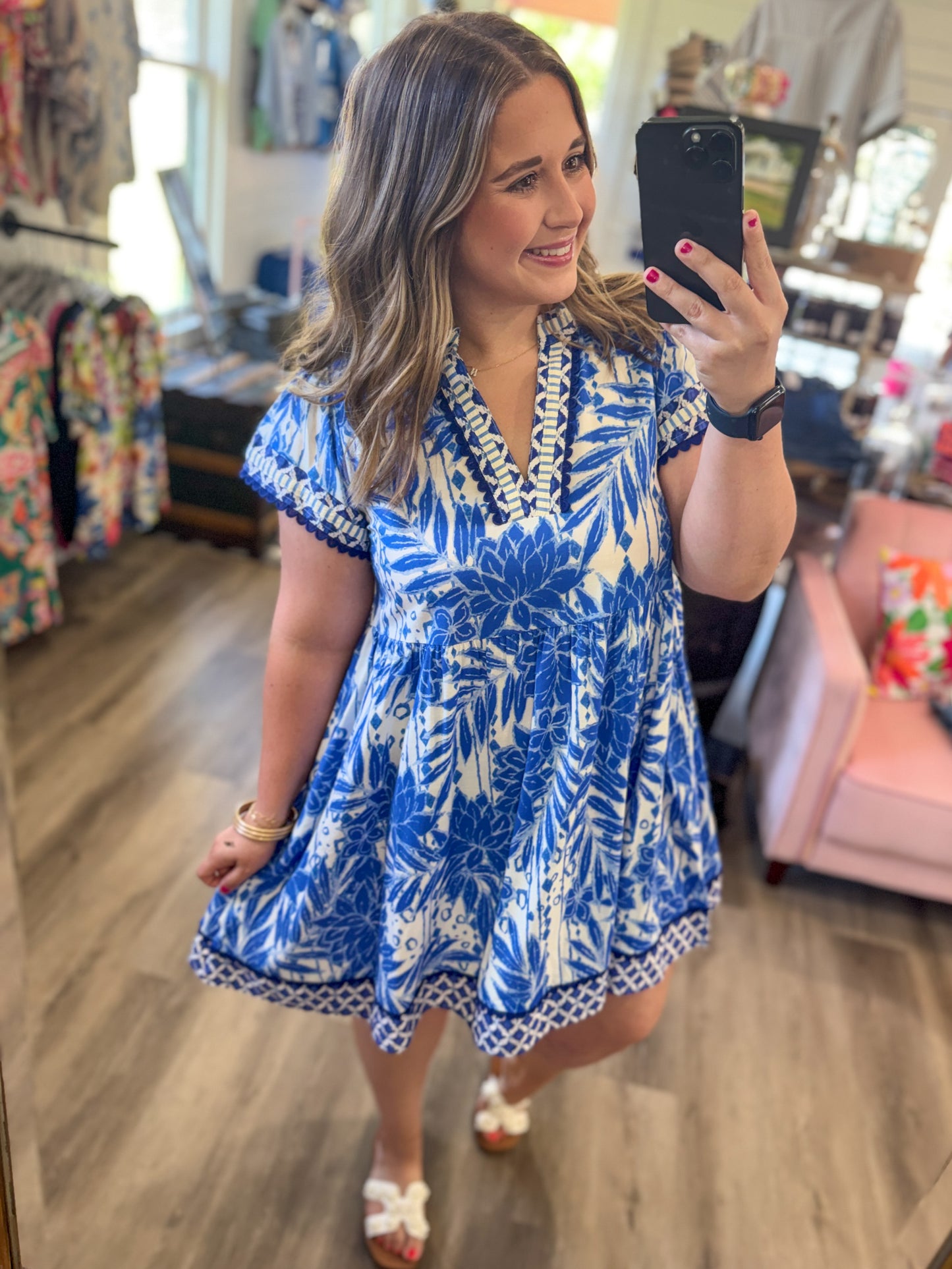 Kathi Print Dress