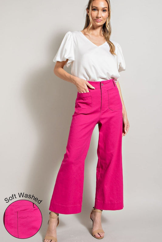 Edna Hot Pink Pants
