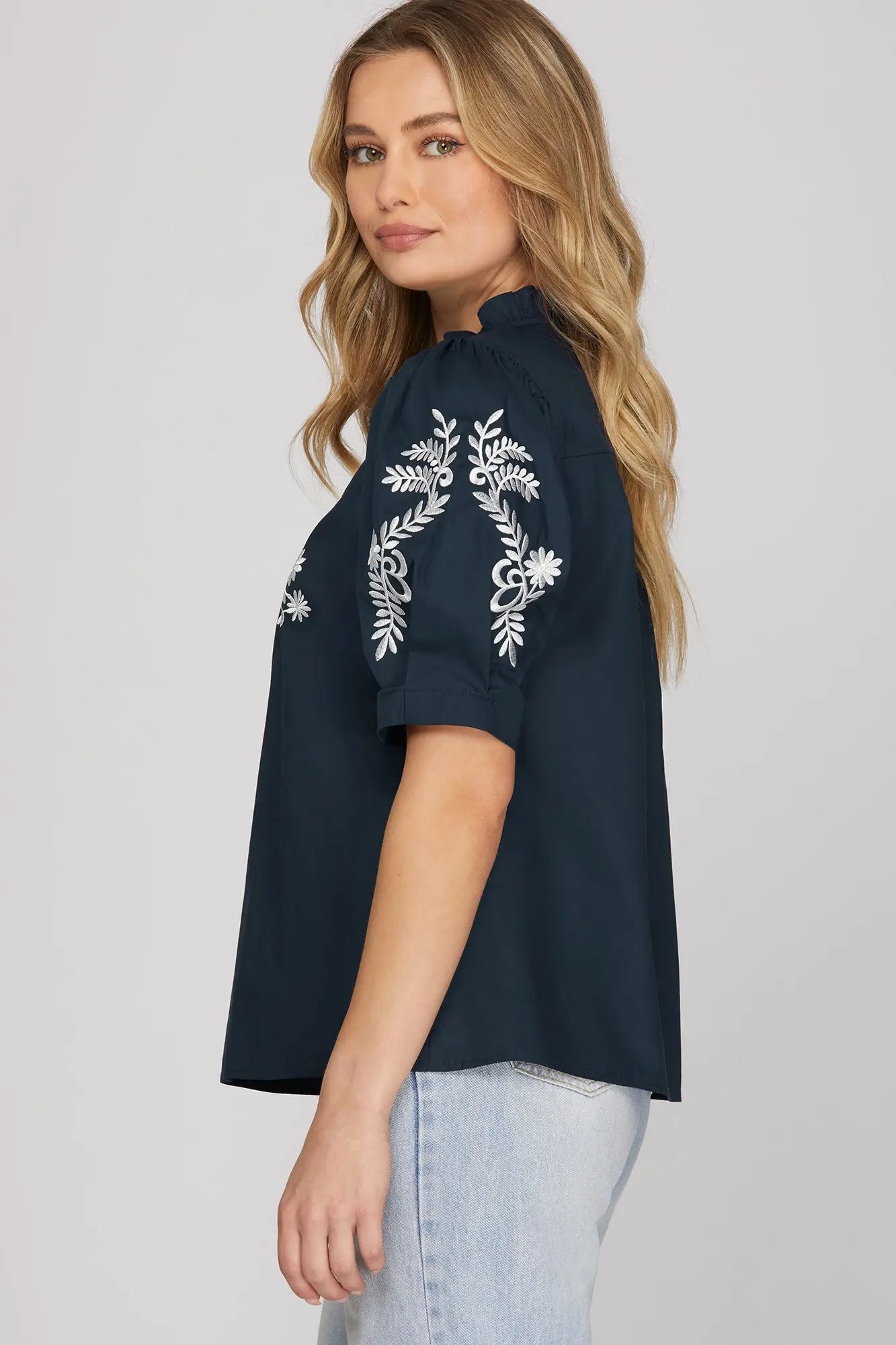 Eden Embroidered Top