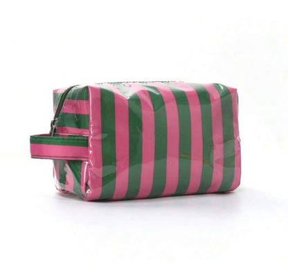 Getaway Stripe Cosmetic Bag