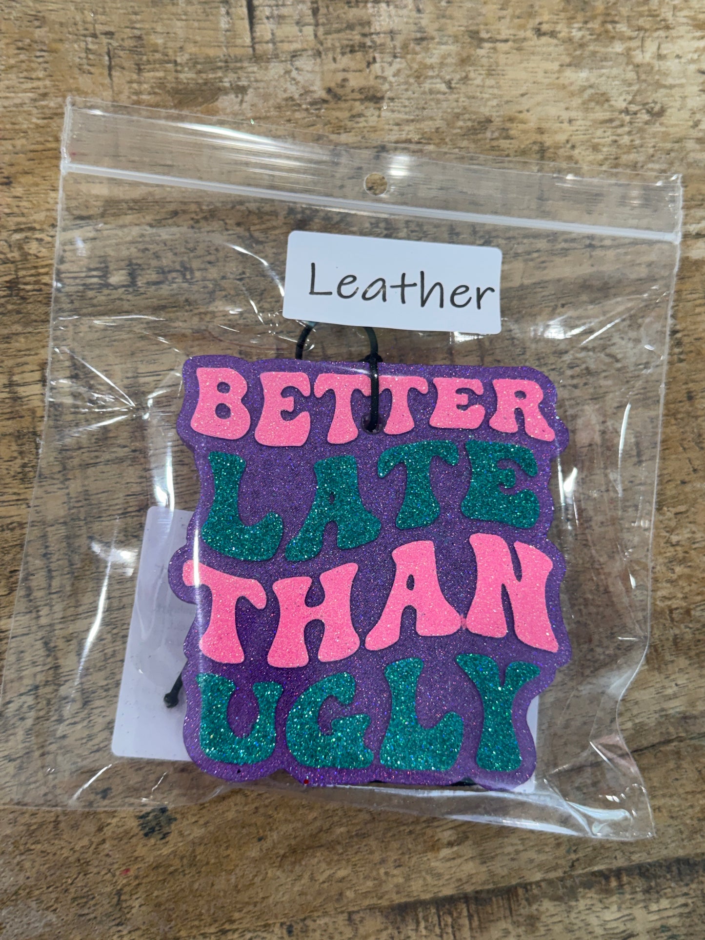 Leather Car Freshies