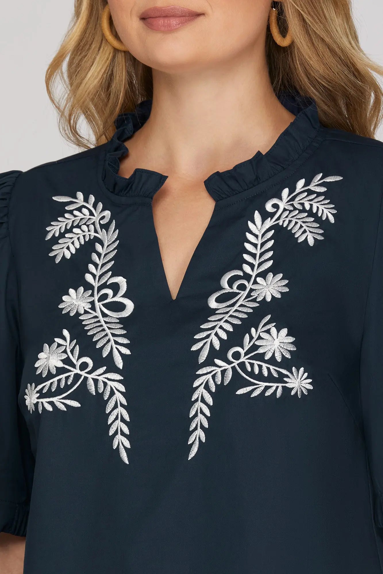 Eden Embroidered Top