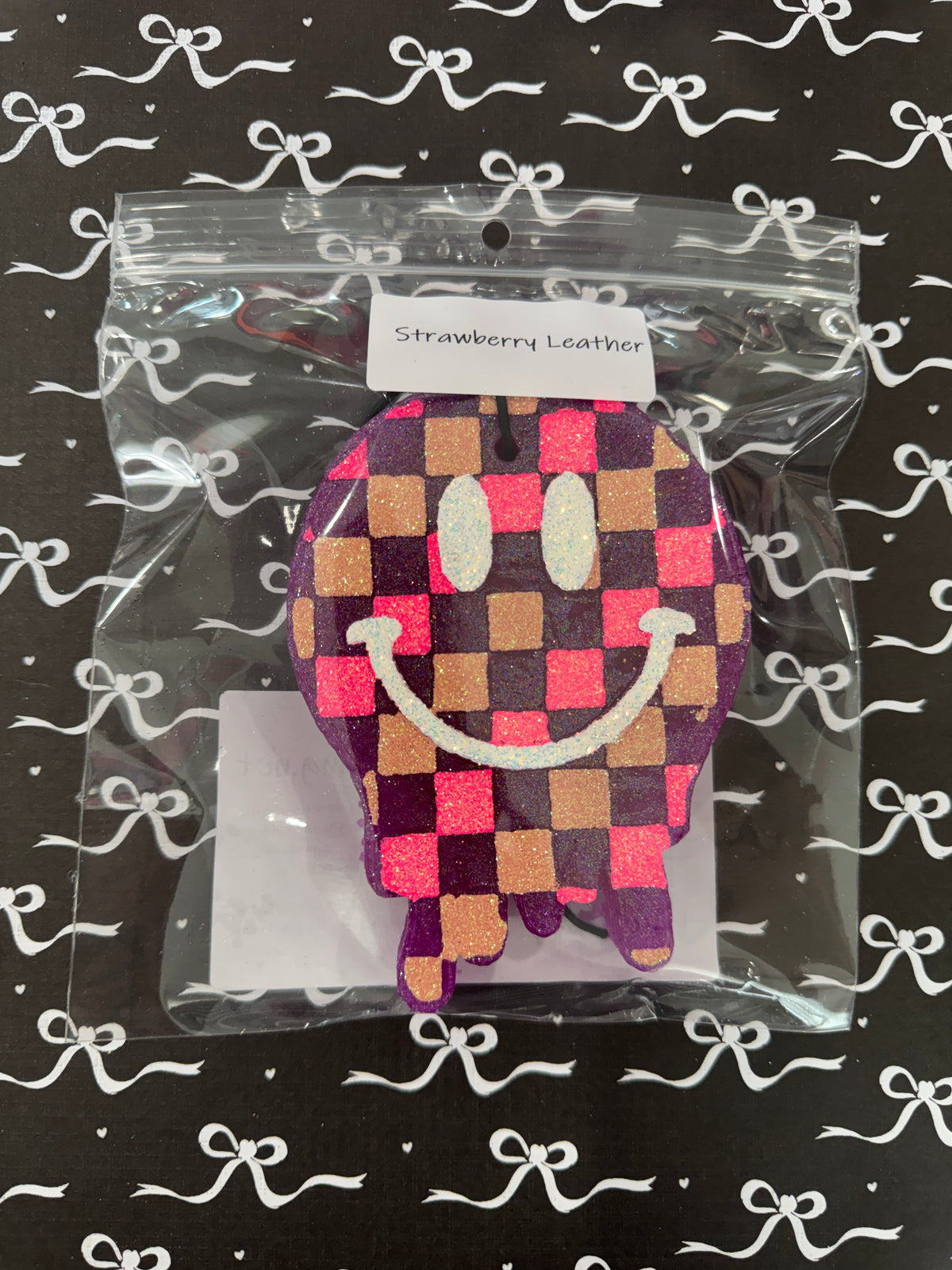Strawberry Leather Car Freshies