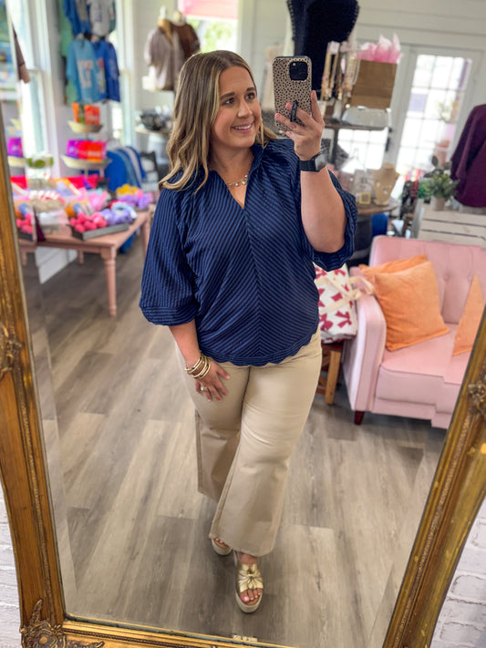 Boardwalk Breeze Top-Midnight