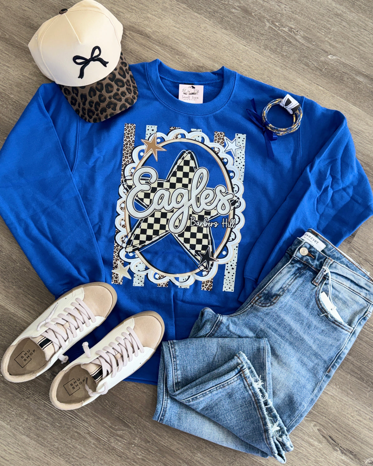 Preppy Vintage Eagles Sweatshirt