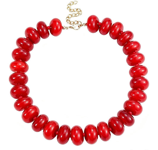 Chunky Beaded Necklace