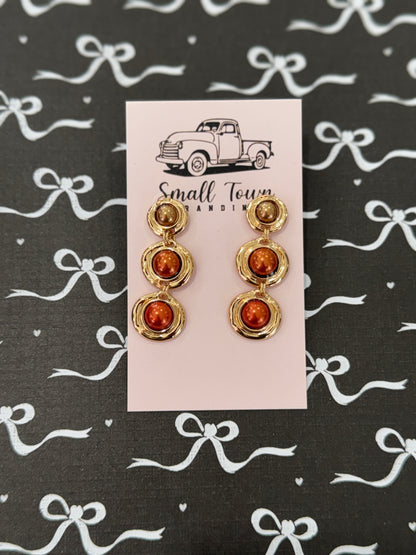 Strata Linear Earrings