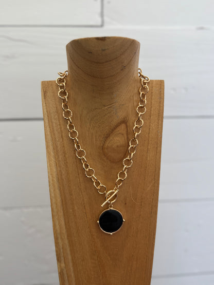 Pendant Toggle Necklace