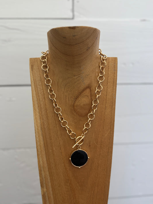 Pendant Toggle Necklace
