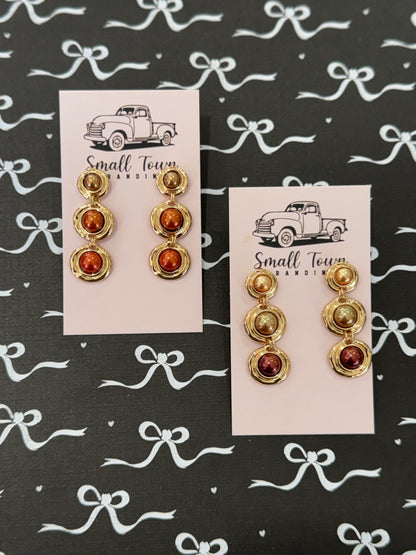 Strata Linear Earrings