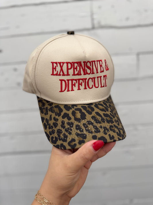 Expensive & Difficult Leopard Hat
