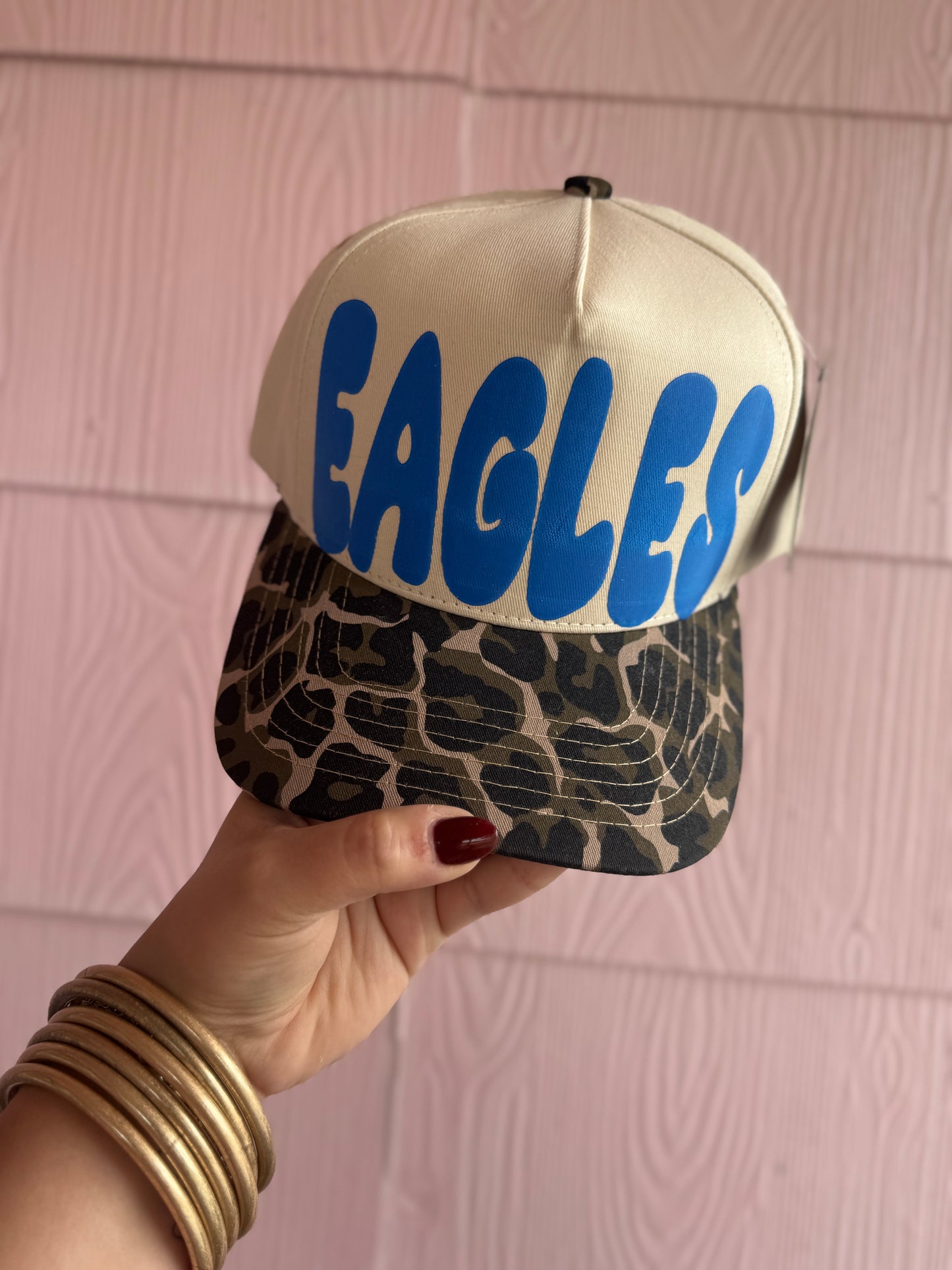 Eagles Leopard Bill Hat