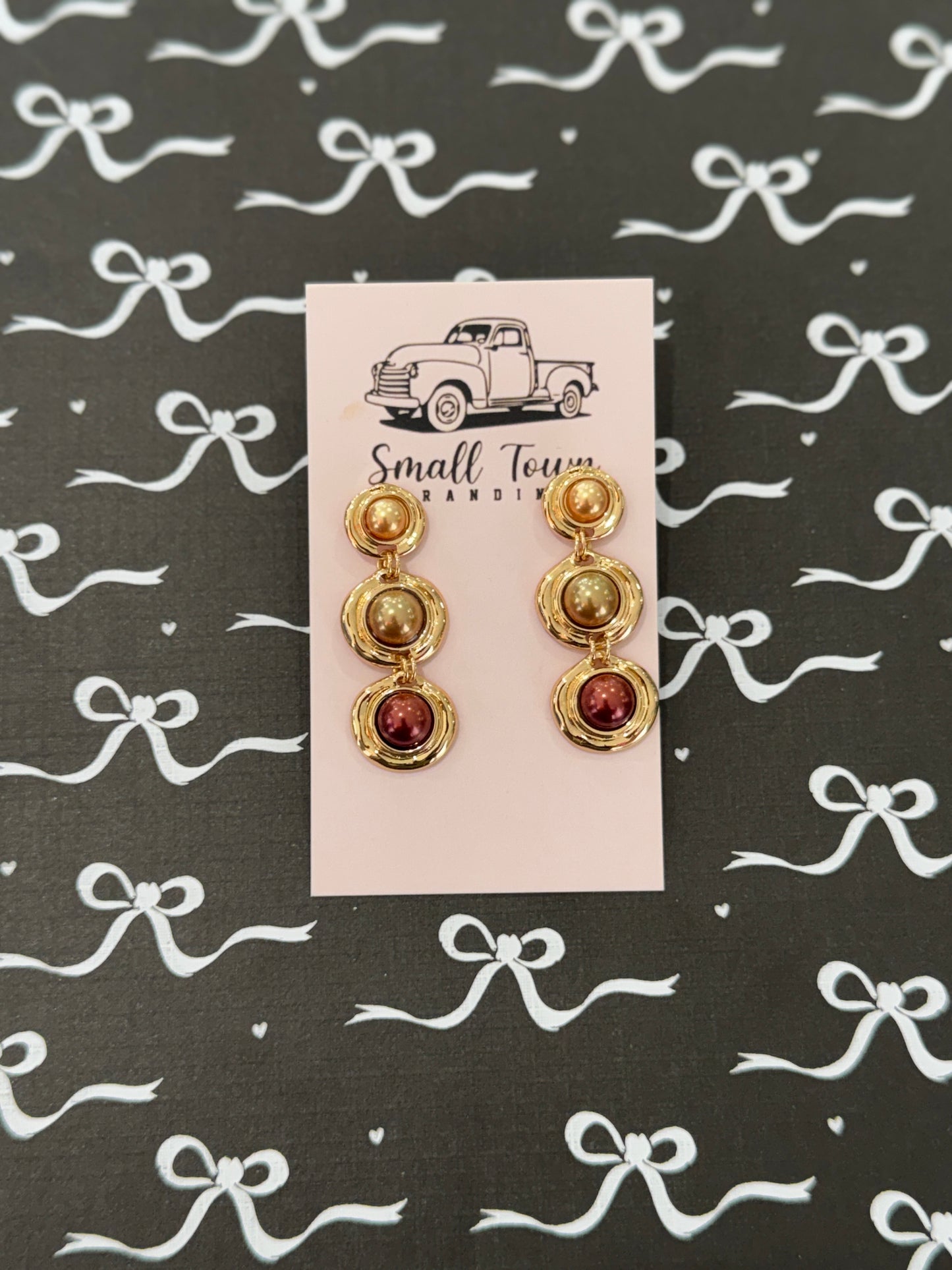 Strata Linear Earrings
