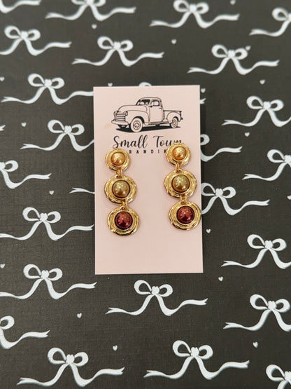 Strata Linear Earrings