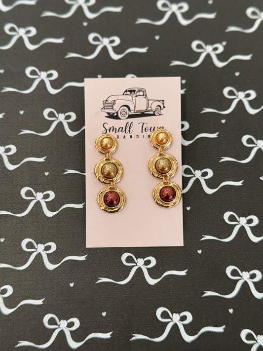 Strata Linear Earrings