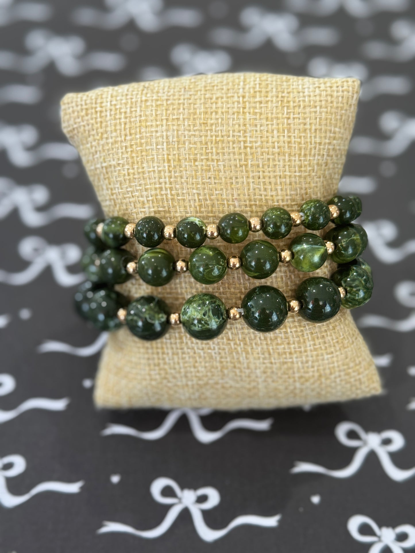 Jasper Basic Beaded Bracelet Set