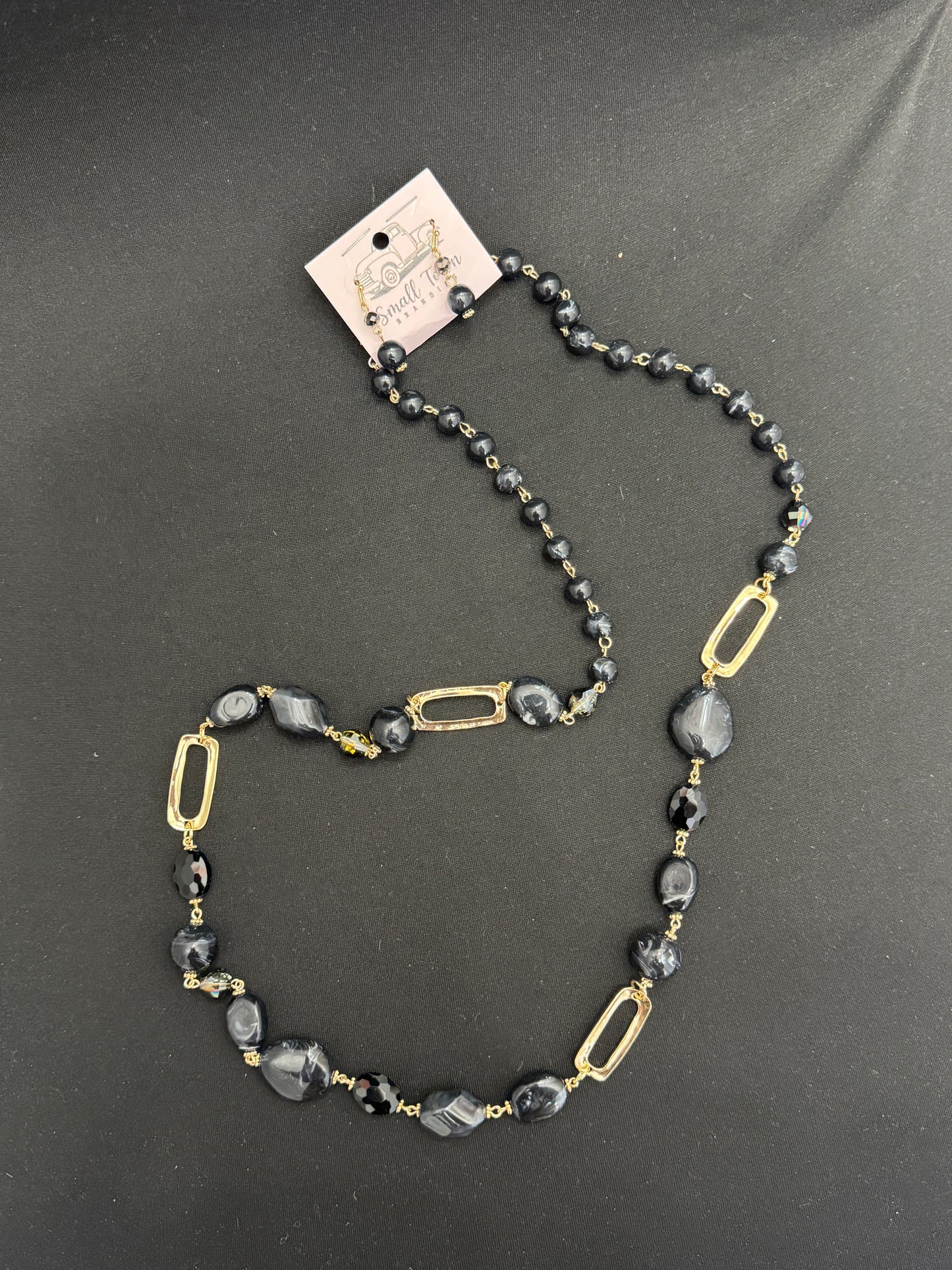 Retro Bohemian Bead Necklace Set
