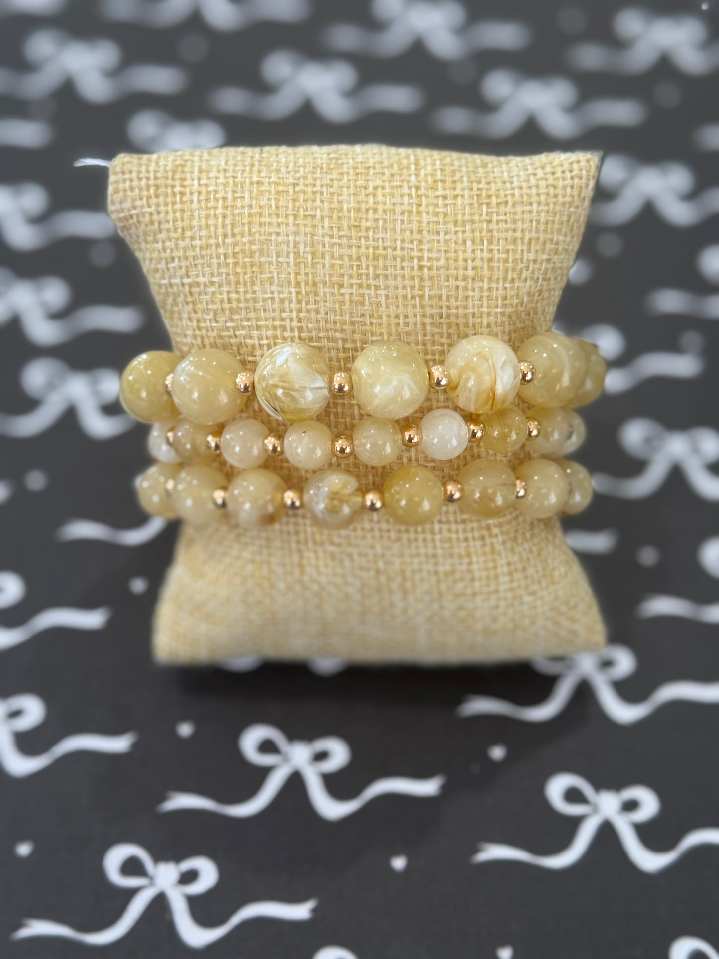 Jasper Basic Beaded Bracelet Set