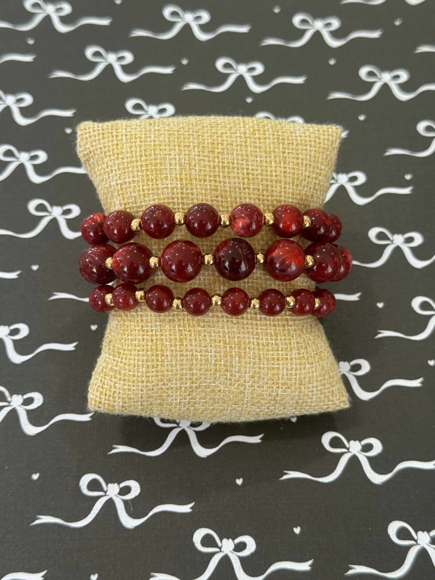 Jasper Basic Beaded Bracelet Set