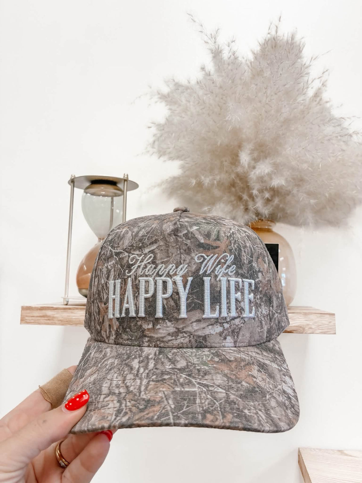 Happy Wife Happy Life Trucker Hat
