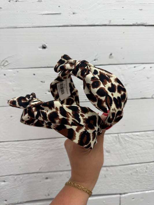 Leopard Bow Headband