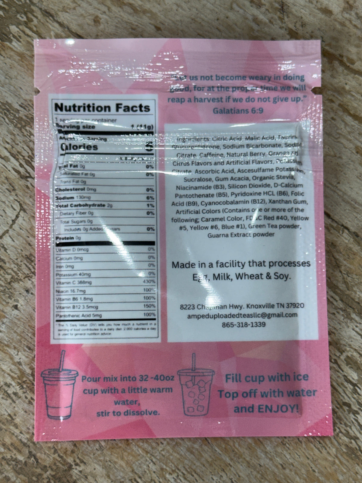 Nerds Rope Loaded Tea Dry Mix
