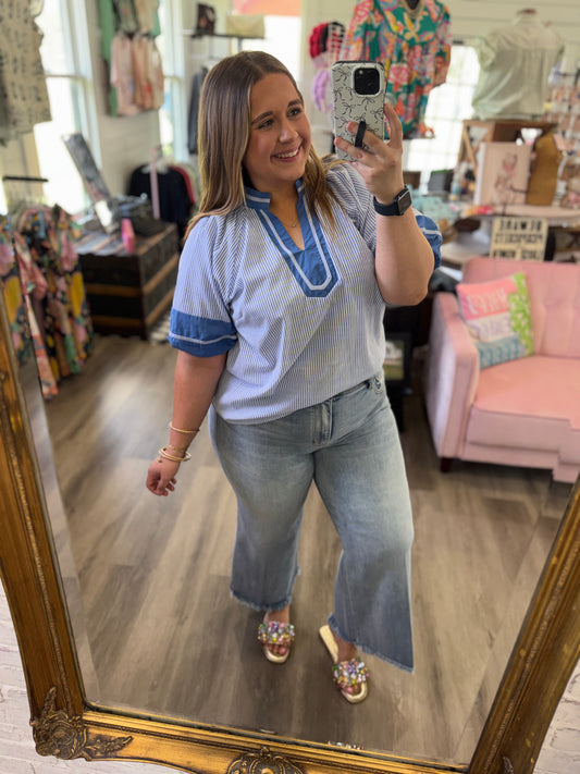 Kiera Stripe Top