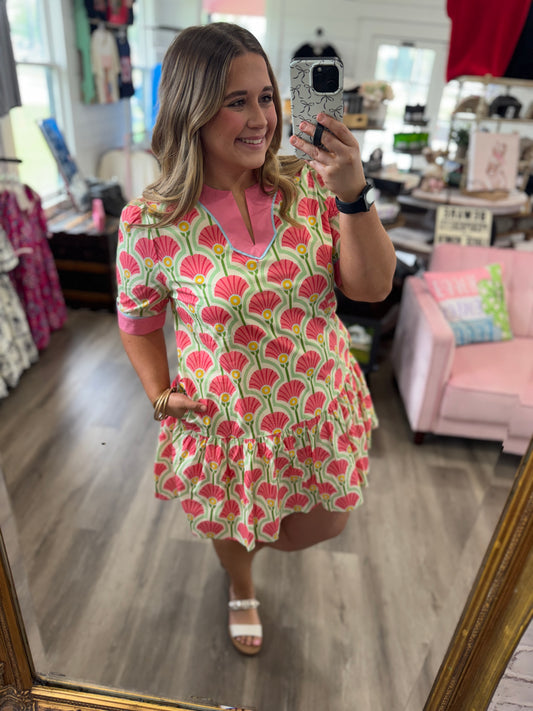 Ashley Floral Print Dress
