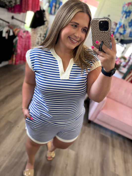 Kassie Stripe Set