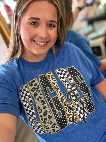 Eagles Varsity Animal Print Tee