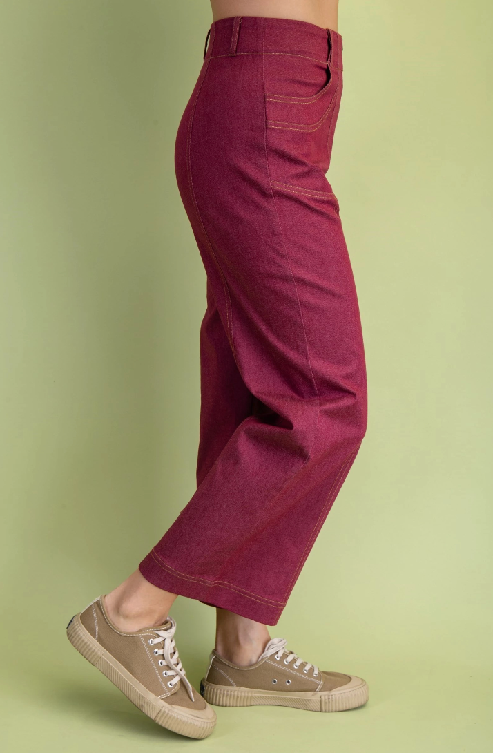 Roxy Burgundy Pants