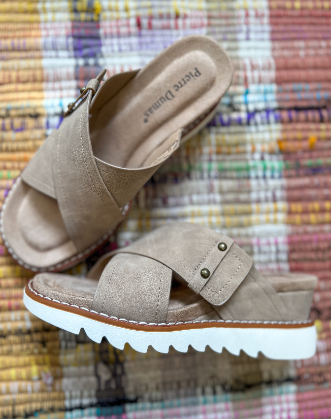 Heather Wedge Sandal