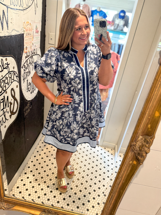 Talitha Print Dress-XLarge