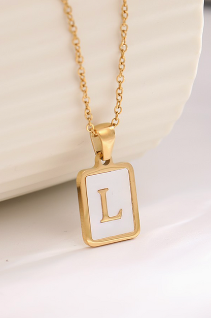 Initial Pendant Necklace