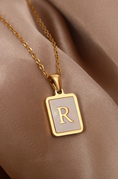 Initial Pendant Necklace