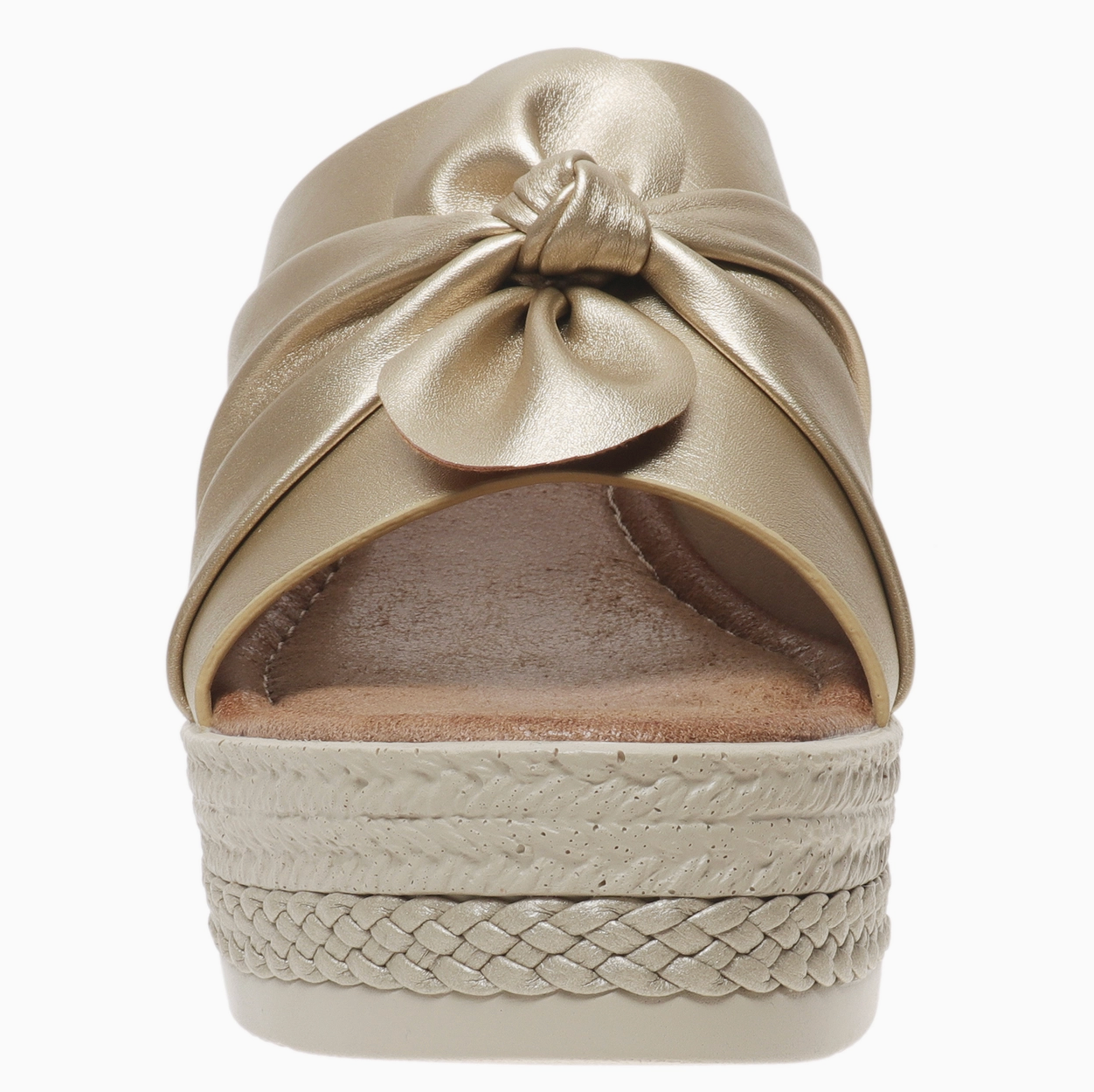 Carol Gold Twist Wedges