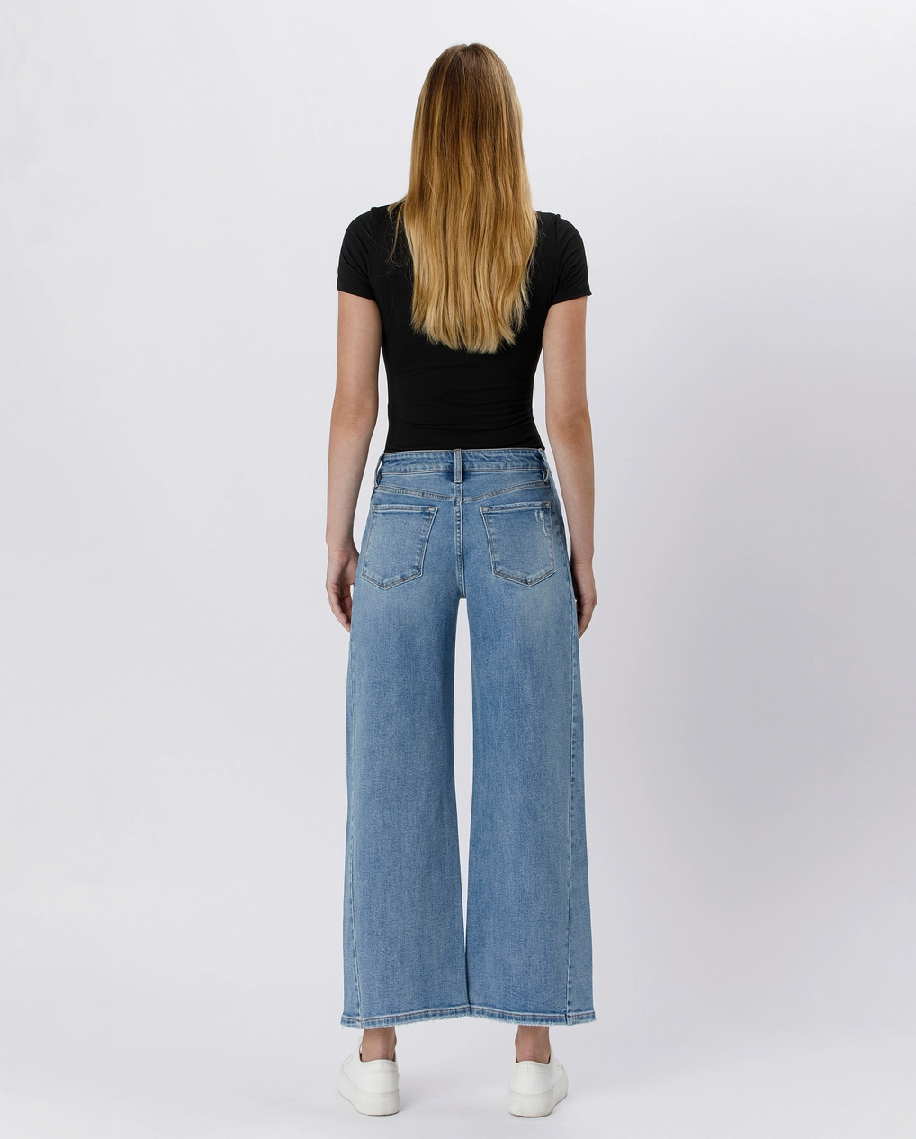 Ideally High Rise Baggy Wide Jeans