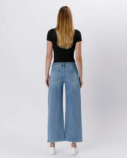 Ideally High Rise Baggy Wide Jeans